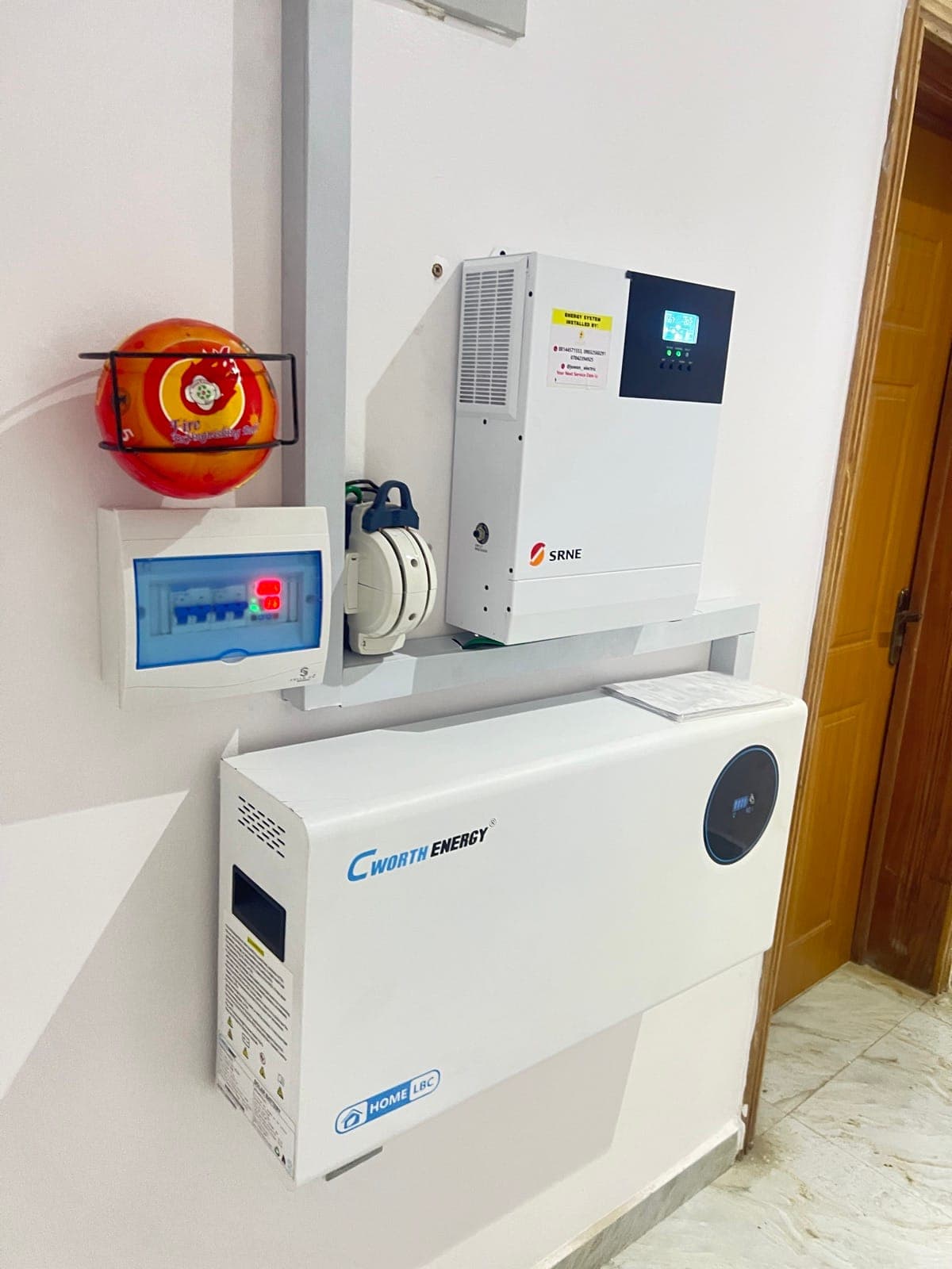 5kVA Inverter System with 10kWh Lithium Battery