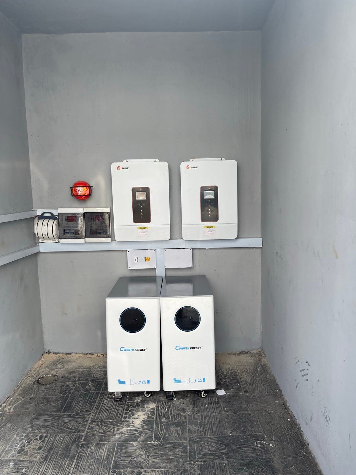 20kVA Solar Inverter System with 30kWh Lithium Battery