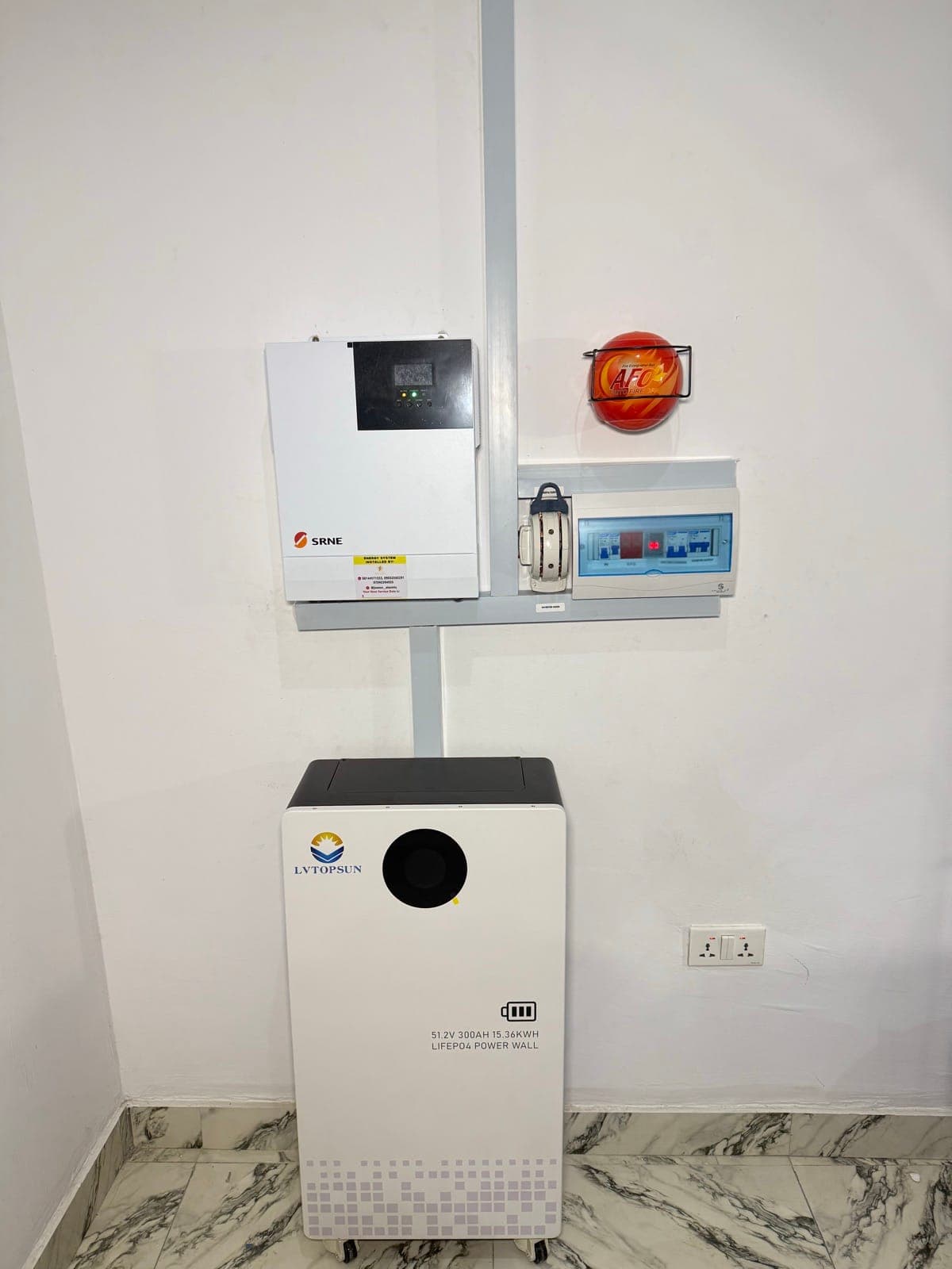 5kVA Solar Inverter System with 15kWh Lithium Battery