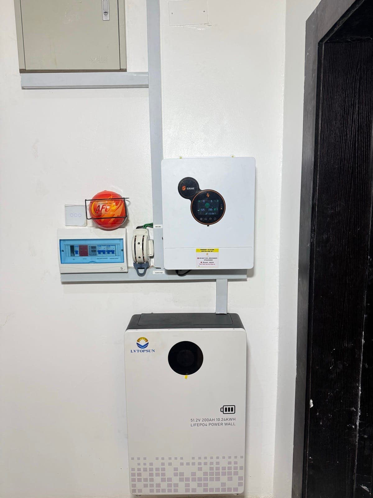 5kVA Solar Inverter System with 10kWh Lithium Battery