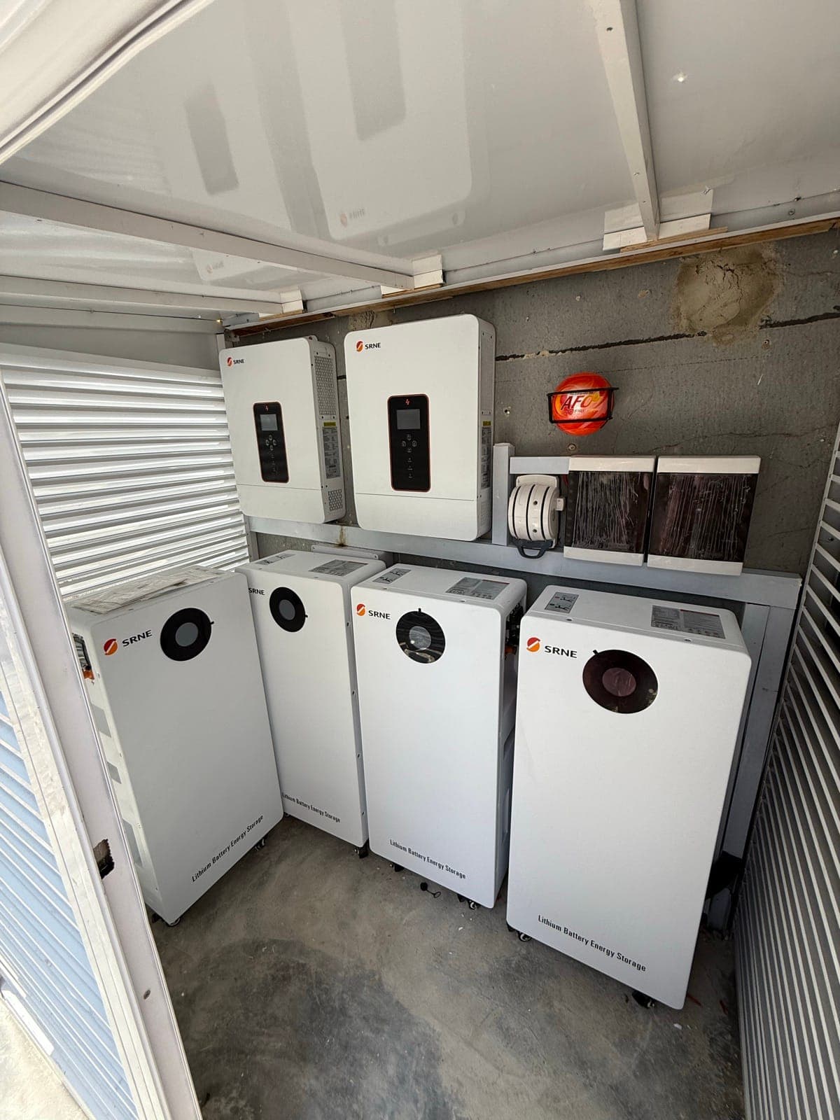 20kVA Solar Inverter System with 64kWh Lithium Battery